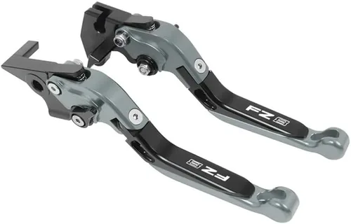 Vista 5 de Clutch Brake Lever Motorcycle CNC Aluminum Folding Brake Clutch Levers Adjustable Handle Bar for FZ-8 2011-2015