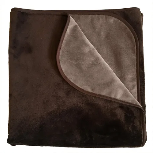 Vista 8 de Manta 100 % impermeable, sedosa, suave,para perros, gatos y personas, S, Negro/Carbón