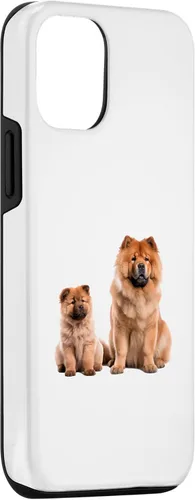 Vista 3 de Funda para iPhone 15 Cute Chow Chow Dogs