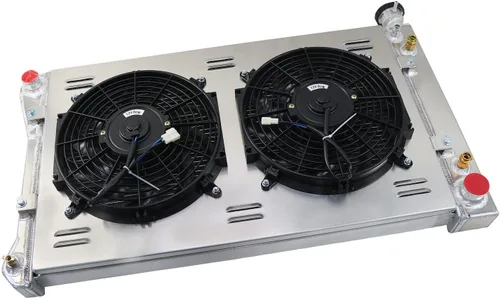Vista 6 de Relé de ventilador de aluminio de 3 filas para Chevy C1500 C2500 C3500 K1500 K1500 K2500 5.0L