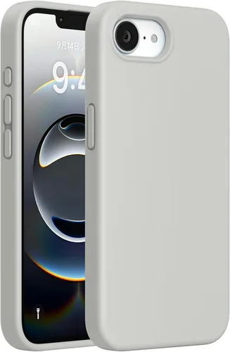 Vista 9 de Miracase Funda diseñada para iPhone 13 Pro Max con protector de pantalla, [forro de microfibra suave antiarañazos], funda protectora de silicona