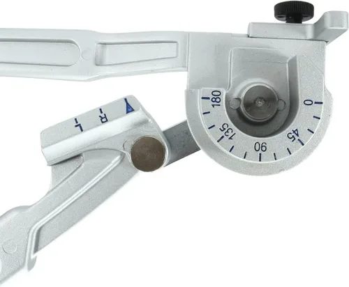 Vista 2 de Dobladora de tubos, dobladora de tubos 2 en 1 para tubos de acero de pared fina de aluminio de latón de 3/8 pulgadas, 1/2 pulgadas, herramienta