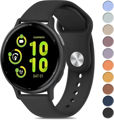 Vista 23 de Meliya Bandas compatibles con Garmin Vivoactive 5 / Vivoactive 3 Watch Band, Garmin Venu 2 Plus / Venu Sq / Venu Watch Bands para mujeres y hombres