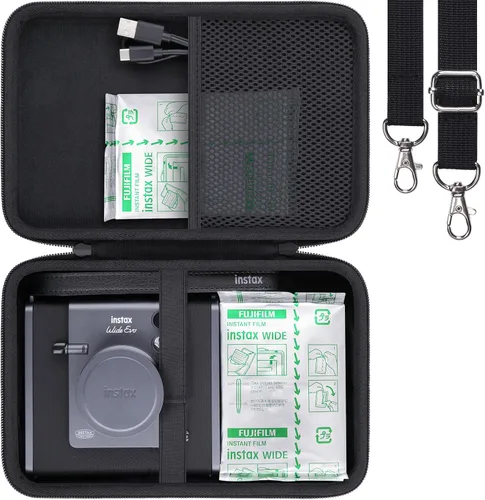 Vista 10 de khanka Funda rígida para cámara instantánea Fujifilm Instax Mini Evo