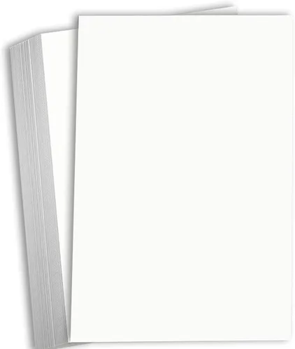 Vista 6 de Hamilco Papel de cartulina legal blanco de 8 1/2 x 14 pulgadas, cartulina de 65 libras, cubierta de 25 unidades (brillante)