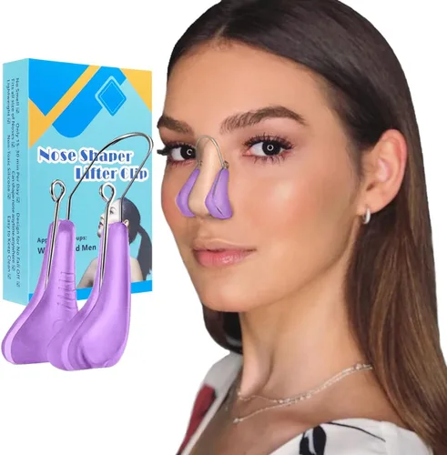 Vista 8 de AMIJEAL Nose Shaper Clip Pain-Free Nose Bridge Straightener Corrector Azul