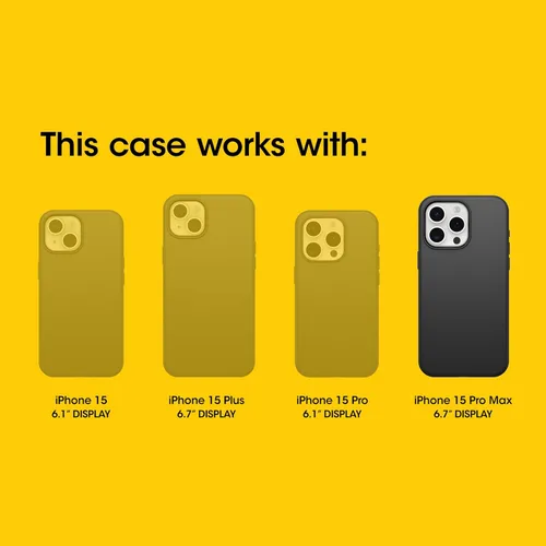 Vista 2 de OtterBox iPhone 15 Pro MAX (solo vidrio), protección contra arañazos, respuesta táctil impecable, resistente a las huellas dactilares, fácil