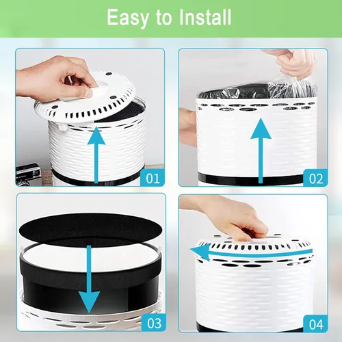 Vista 4 de Paquete de 2 filtros de repuesto LV-H132 compatibles con purificador de aire LEVOIT LV-H132 LV-H132-RF, filtro True HEPA H13, filtro de carbón