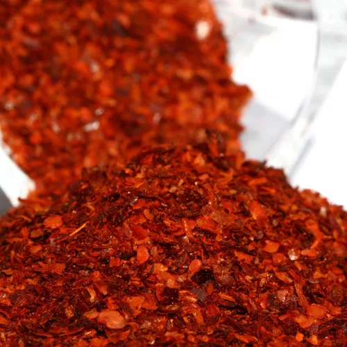 Vista 8 de The Spice Lab Aleppo Chile Flakes Gourmet triturado de pimiento rojo (tarro francés) OU Kosher sin gluten sin transgénicos todo natural – Mezcla