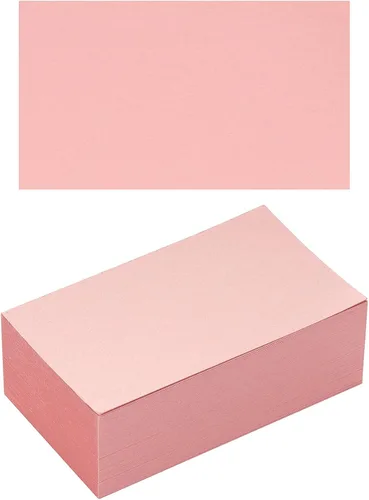 Vista 24 de Paquete de 100 tarjetas de papel grueso en blanco para invitaciones, tarjetas de felicitación, postales, fotos, papel grueso de 250 GSM