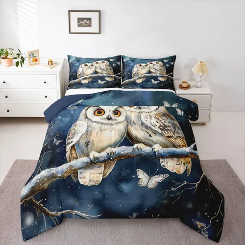 Vista 10 de Feelyou Lindo juego de ropa de cama de ajolote para niños y niñas tamaño twin, juego de edredón de salamandra para niños, mujeres y hombres, edredón