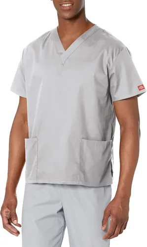 Vista 15 de Dickies EDS Signature - Camiseta quirúrgica para mujer, cuello en V, ajuste Negro