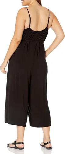 Vista 4 de London Times Mono de jersey con tirantes delgados para mujer