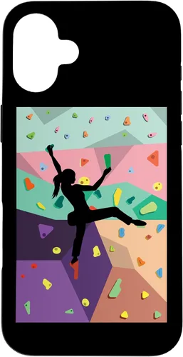 Vista 23 de Cute Colorful Rock Climbing Bouldering Wall Climber Case for iPhone 17