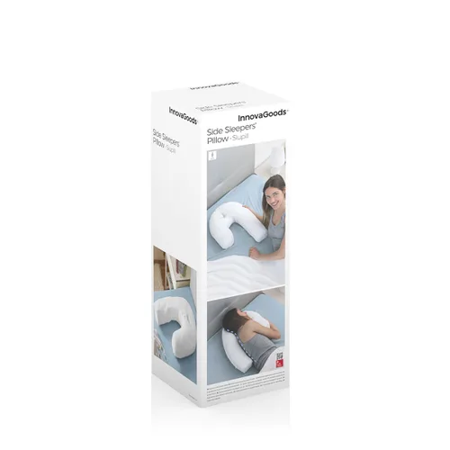 Vista 8 de Almohada Ergonómica de Postura Lateral U Slupill InnovaGoods