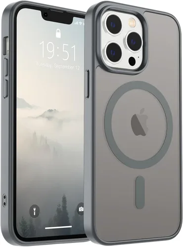 Vista 9 de SUPFINE Funda magnética para iPhone SE 2022 (3ª)/2020 (2ª), iPhone 8 (compatible con MagSafe) (protección contra caídas de grado militar), funda