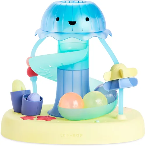 Vista 6 de Skip Hop - Set de juguete musical para bebé DJ con luces, canciones, efectos de sonido y texturas suaves, Farmstand Let The Beet Drop Set de DJ