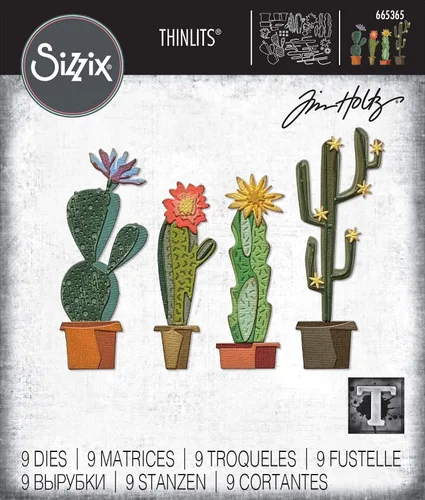 Vista 3 de Sizzix Juego de troqueles Thinlits 665365 de Tim Holtz, 9
