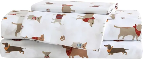 Vista 19 de Eddie Bauer Kids - Juego de sábanas Queen con sábana bajera elástica y fundas de almohada Soft Fabric, Fully Elastic Fitted Sheet, Deep Pocket