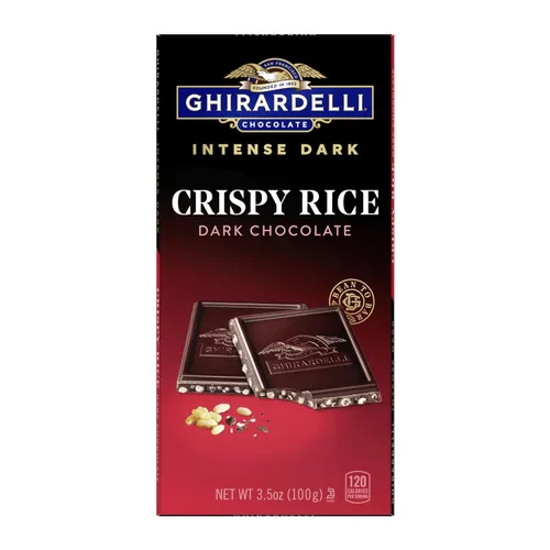 Vista 14 de GHIRARDELLI Barra de chocolate negro intenso, sal marina 60% cacao, barra de 3.5 onzas