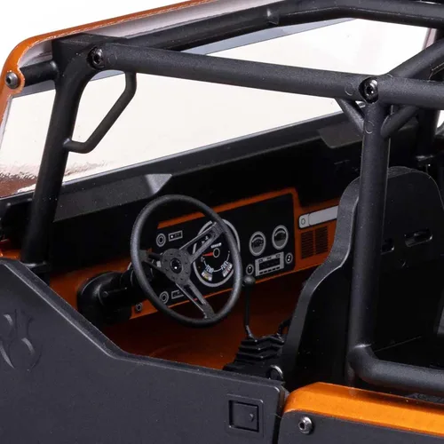 Vista 20 de Axial 1/10 SCX10 III Jeep CJ-7 4X4 RTR cepillado RC Rock Crawler, cobre