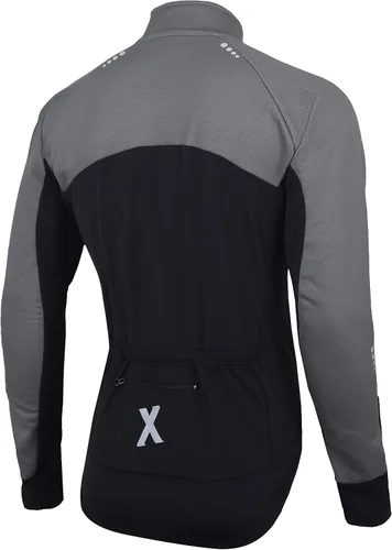 Vista 3 de Sparx Performance - Chaqueta térmica para ciclismo de invierno, resistente al viento, de alta visibilidad