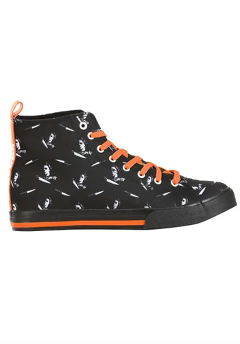 Vista 6 de Zapatos Altos de Halloween Adulto Michael Myers Multicolor