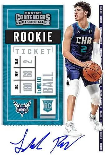 Vista 4 de Panini Contenders 2020-2021 - Caja de baloncesto Blaster - 40 tarjetas coleccionables por caja