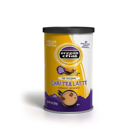 Vista 10 de Oregon Chai Mezcla Original de Té Chai Latte en Polvo, 3 Libras (Paquete de 1)