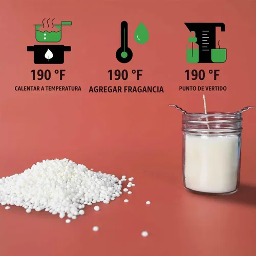 Vista 7 de American Soy Organics Freedom - Perlas de cera de soja, 1 libra Paraffin-Free, Natural Candle Making Supplies, Microwavable Beads, DIY Candle