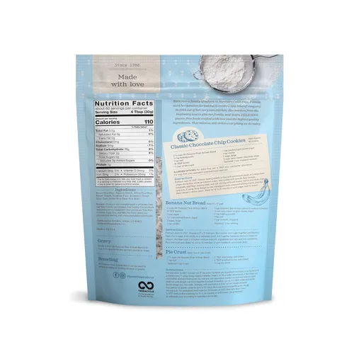 Vista 2 de Pamela's - Mezcla de harina artesanal multiusos sin gluten, 4 libras (paquete de 3)