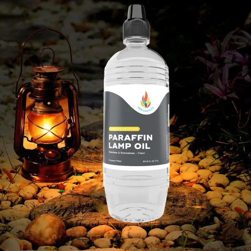 Vista 4 de The Dreidel Company Aceite líquido para lámpara de parafina, 1 litro, sin humo, inodoro, combustible ultra limpio para uso en interiores