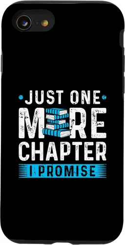 Vista 13 de Funda de lectura para iPhone 15 Just One More Chapter I Promise Bookworm
