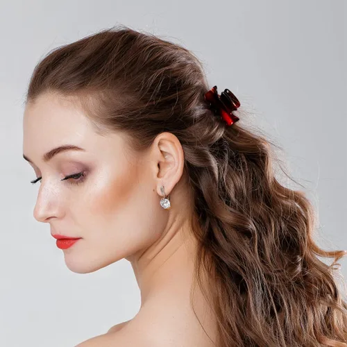 Vista 7 de 24 pinzas pequeñas de plástico para el cabello, medianas para niñas y mujeres, pinzas para el cabello pequeñas de 1 pulgada, buenas