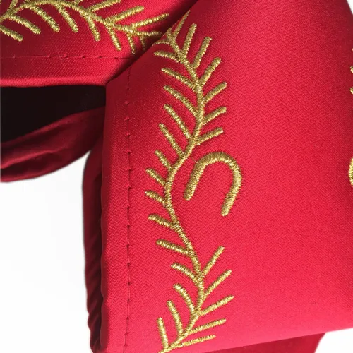 Vista 3 de hello Mariachi Pajarita mexicana Charro Mariachi rojo dorado mexicano Moño charros, Rojo