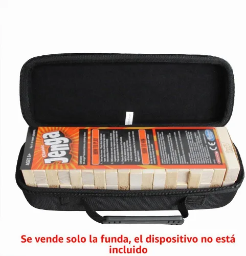 Vista 2 de adada Estuche rígido de viaje para juego Hasbro Gaming Jenga (solo estuche)