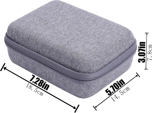 Vista 5 de co2CREA para Zoom PodTrak P4 Podcast Recorder Hard Funda Protectora, Reemplazo Portátil de Estuche de Viaje
