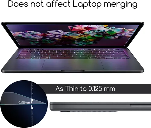 Vista 5 de KEANBOLL Paquete de 3 protectores de pantalla HD transparentes para MacBook Air de 15 pulgadas (chip M5 M4 M3 M2, 2026-2025-2024-2022), antiarañazos