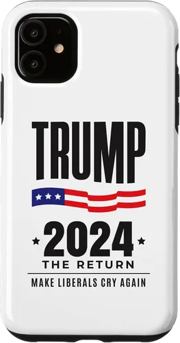 Vista 8 de iPhone 13 Pro Max Trump 2024 - The Return - Make Liberals Cry Again - Funda de elección