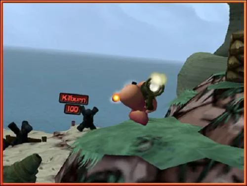 Vista 5 de Worms 3D - GameCube