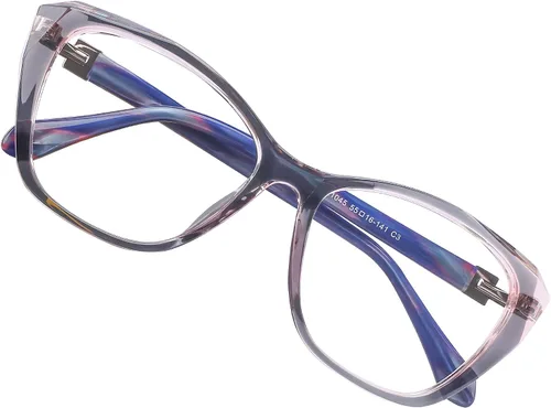 Vista 25 de Gafas de luz azul para mujer, antirreflejos para juegos y computadora, con ajuste cómodo