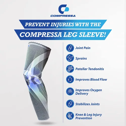 Vista 6 de Compressa Leg Compression Sleeve