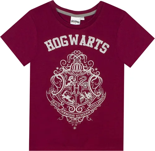 Vista 2 de Harry Potter Hogwarts - Pijama de pierna larga o corta con estampado de purpurina para niña
