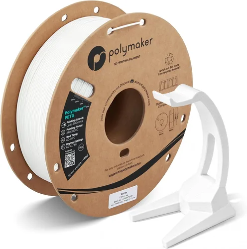 Vista 31 de Polymaker Filamento PETG de 0.07 in, 2.2 lbs, marrón militar Marrón (Army Brown)