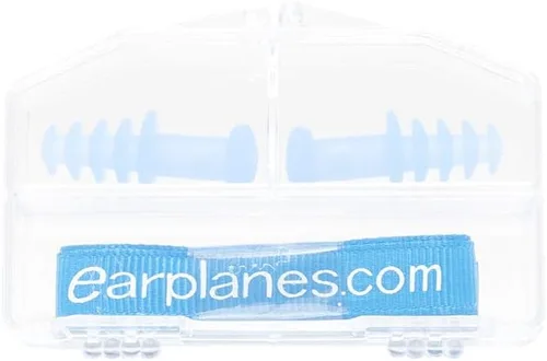 Vista 3 de Tapones de oído Earplanes® VALUE PACK, original, para adultos, 11236, 1 par, Azul, 1