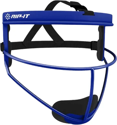 Vista 9 de RIP-IT Girl's Defense Pro Softball Fielder’s Face Mask - Gloss Rosado