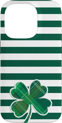 Vista 17 de Funda de trébol verde para iPhone 16 Día de San Patricio