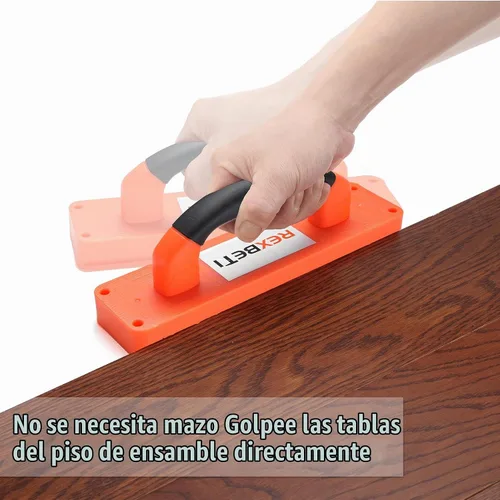 Vista 2 de REXBETI Equipo de instalación de pisos de madera laminada, herramientas