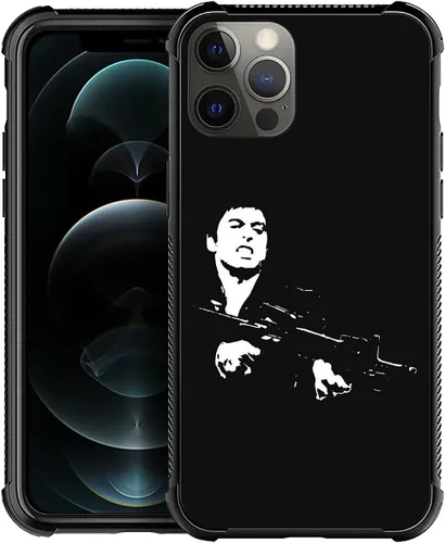 Vista 186 de Compatible con funda para iPhone 6 Plus/6s Plus,Bite Your Teeth Diseño de patrón asombroso, funda trasera dura de PC anti-arañazos y a prueba