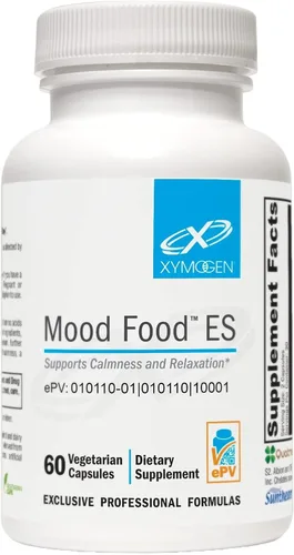Vista 9 de XYMOGEN Mood Food ES - Apoya la calma, la relajación y un estado de ánimo saludable con folato activo, vitaminas B, 5-HTP, GABA, minerales